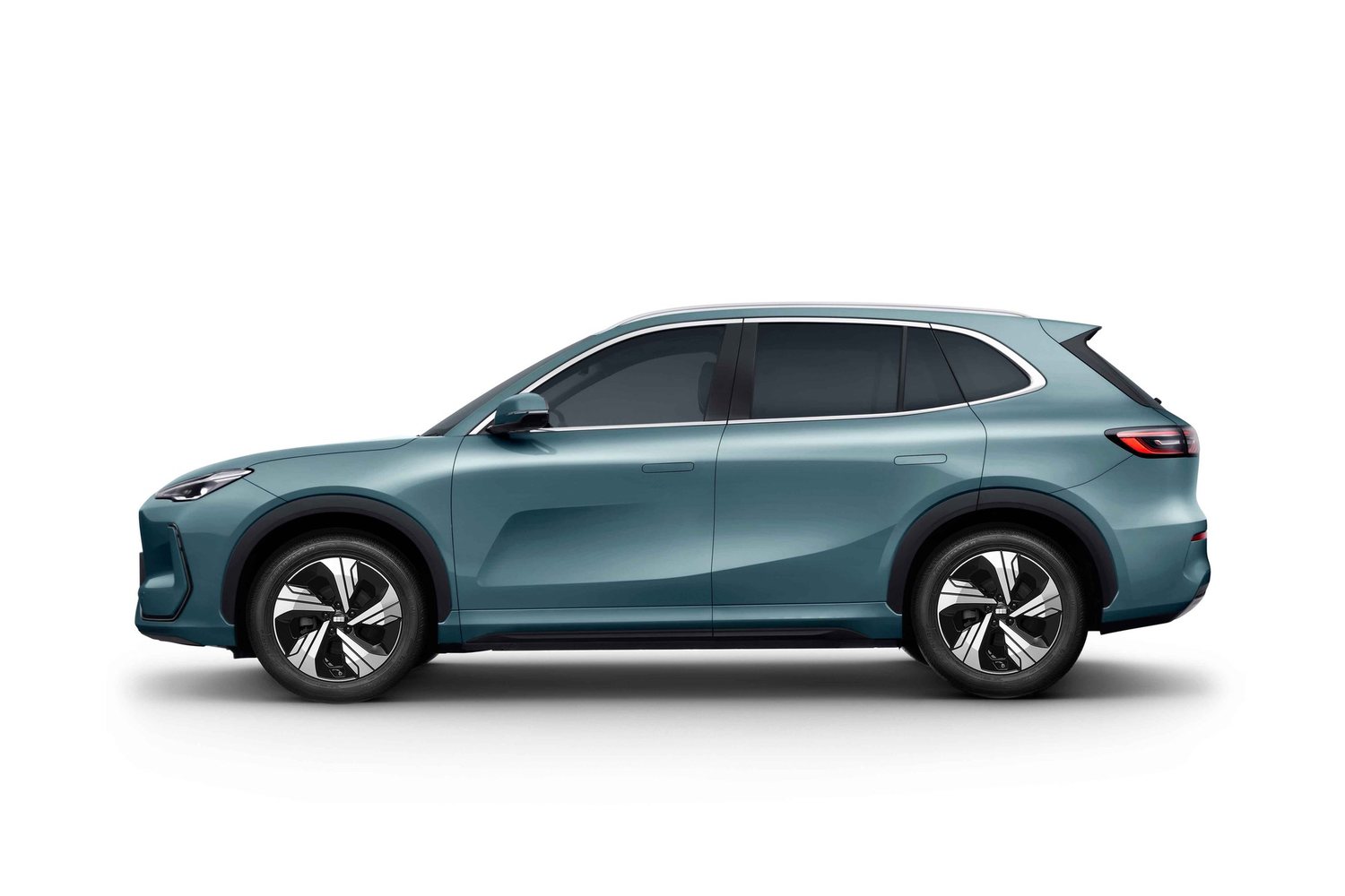 Geely EX5 in Turquoise Green