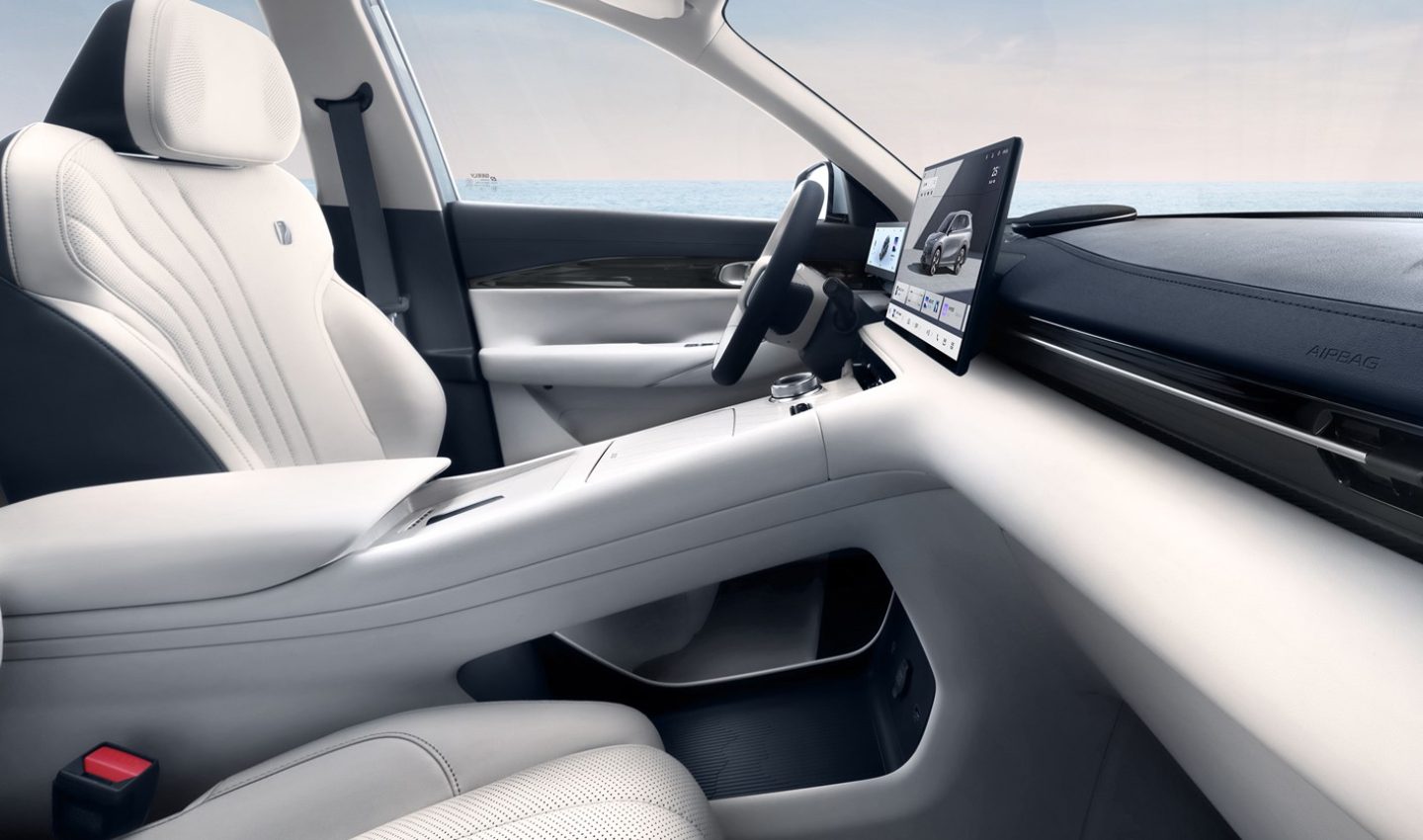 Floating centre console